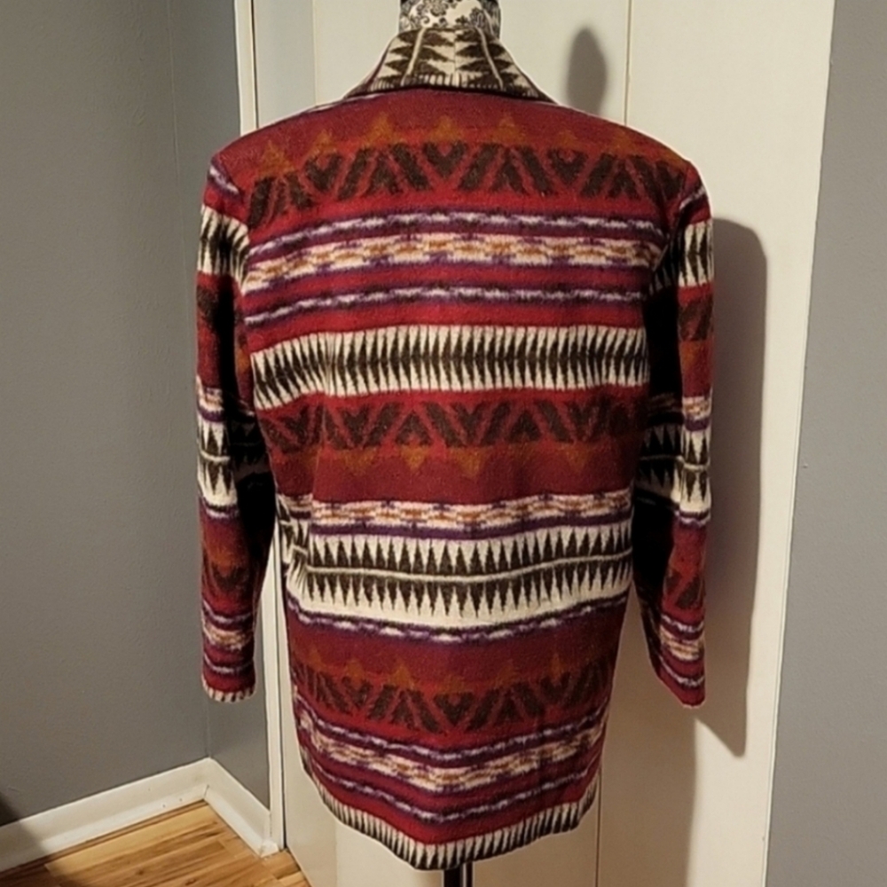 First Option Southwestern Print Jacket - Picture 4 of 7